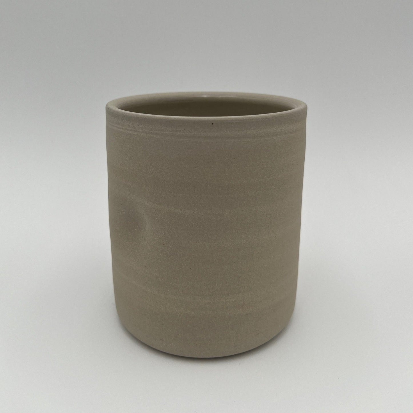 Ekua Ceramics Dimple Cup in Celadon or Concrete