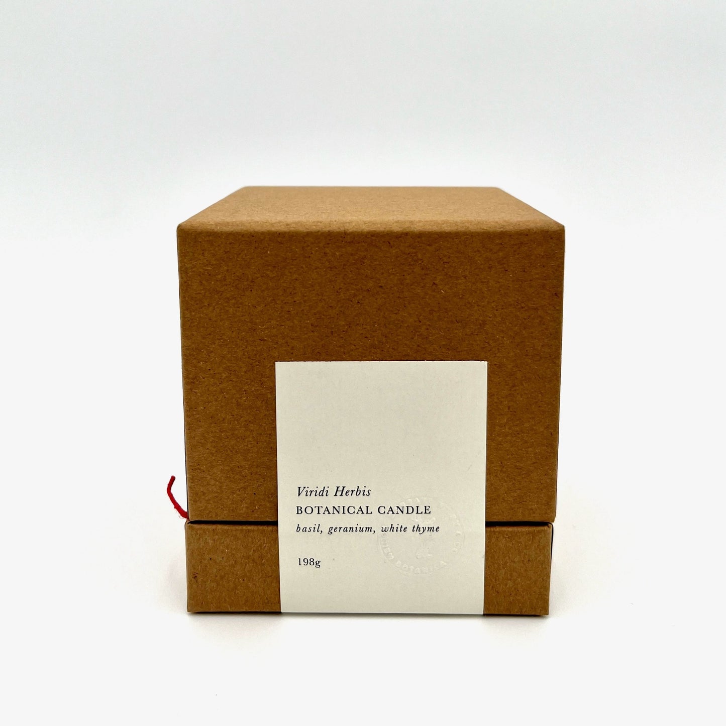 Barratt Riley & Co Viridi Herbis Botanical Candle