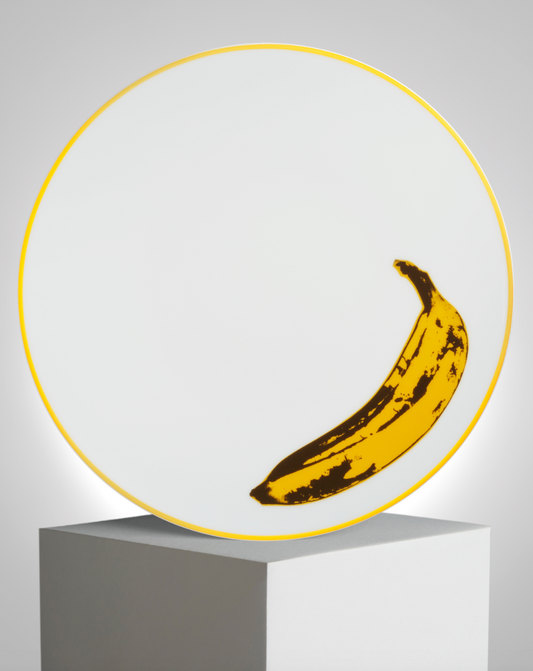 Andy Warhol Banana Porcelain Plate