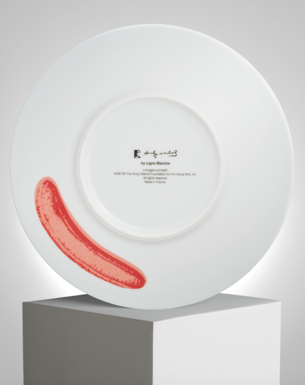 Andy Warhol Banana Porcelain Plate