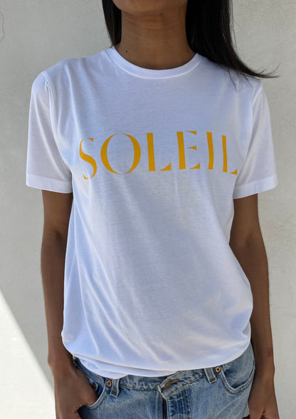 Paradised Soleil Tee w/Orange or Yellow Graphic