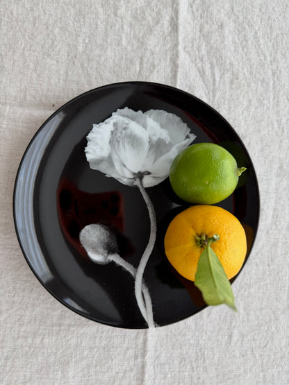 Robert Mapplethorpe Poppy Porcelain Plate