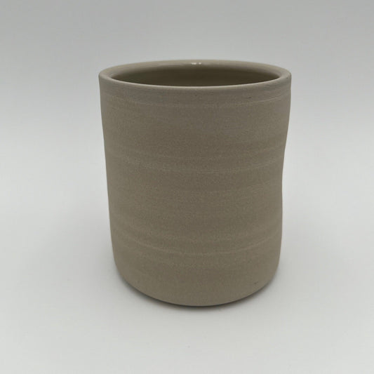 Ekua Ceramics Dimple Cup in Celadon or Concrete