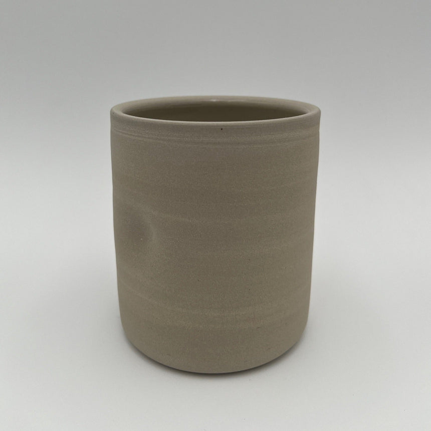 Ekua Ceramics Dimple Cup in Celadon or Concrete