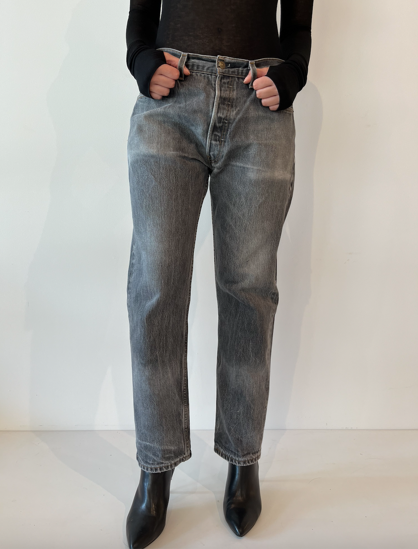 Vintage 501 Levi Black Jeans 32x30