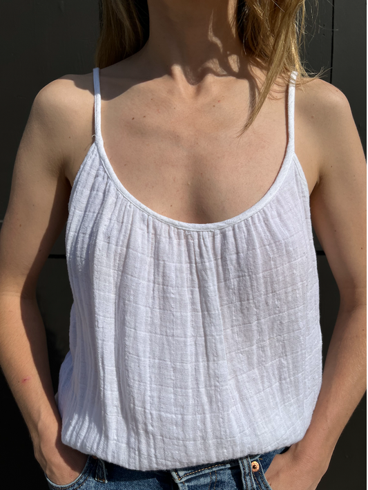 JIYU Waffle Cotton Tank